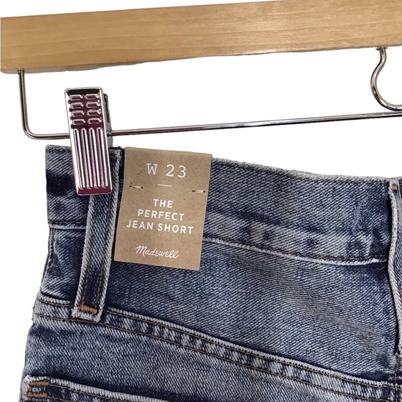 Madewell The Perfect Jean Short NWT - Picture 4 of 7
